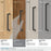 Rockhurst Zinc Matte Black Cabinet Pull 17