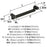 Rockhurst Zinc Matte Black Cabinet Pull 10