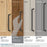 Rockhurst Zinc Matte Black Cabinet Pull 20