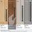 Stature Zinc Matte Black Cabinet Pull 31