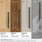 Stature Zinc Matte Black Cabinet Pull 33