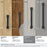 Surpass Zinc Matte Black Cabinet Pull 31
