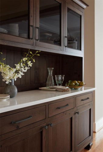 Surpass Zinc Matte Black Cabinet Pull 19