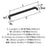 Townsend Zinc Matte Black Cabinet Pull 13
