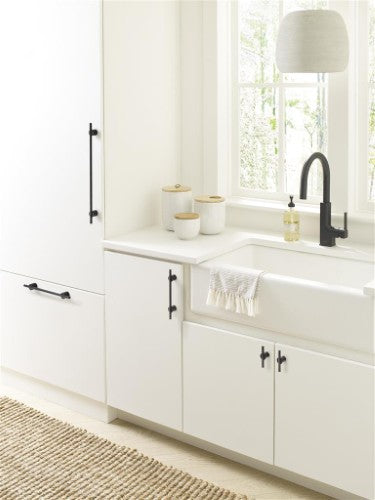 Transcendent Aluminum Matte Black Cabinet Pull 10