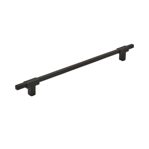 Urbanite Zinc & Aluminum Matte Black / Matte Black Cabinet Pull 4