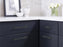 Urbanite Zinc & Aluminum Matte Black / Matte Black Cabinet Pull 9