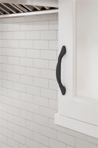 Intertwine Aluminum Matte Black Cabinet Pull 11
