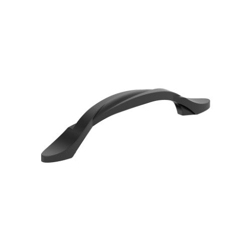 Intertwine Aluminum Matte Black Cabinet Pull 2