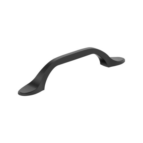 Ravino Zinc Matte Black Cabinet Pull 2