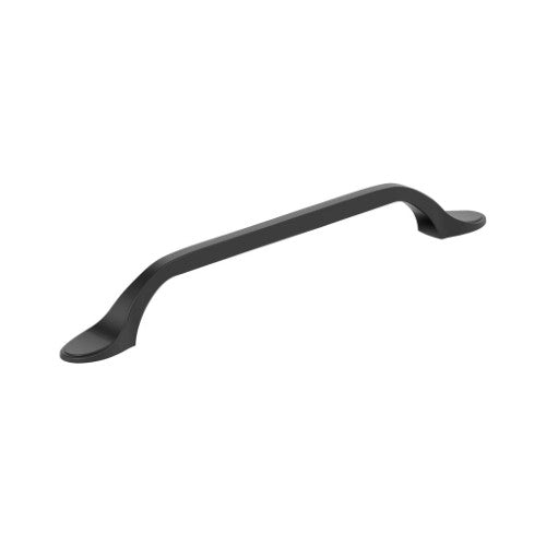 Ravino Zinc Matte Black Cabinet Pull 4