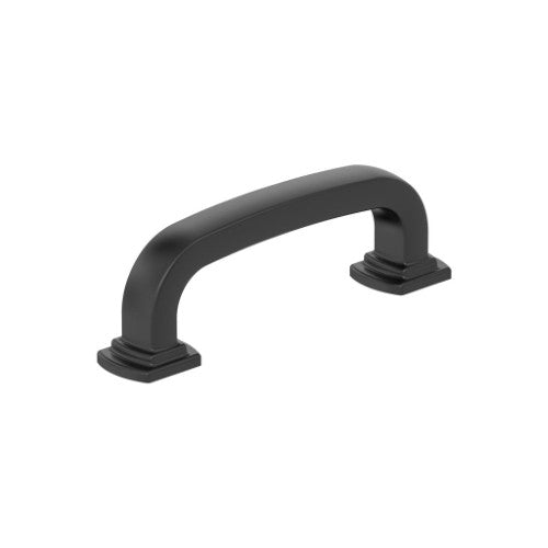 Surpass Zinc Matte Black Cabinet Pull 8