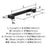 Bridgeport Zinc Matte Black Cabinet Pull 7