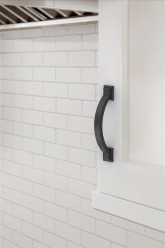 Sheffield Zinc Matte Black Cabinet Pull 10