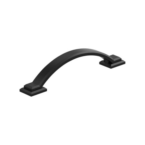 Sheffield Zinc Matte Black Cabinet Pull 2