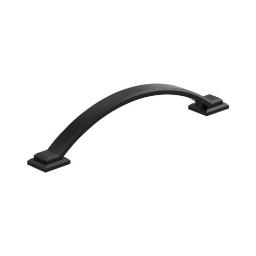 Sheffield Zinc Matte Black Cabinet Pull 3