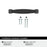 Franklin Zinc Matte Black Cabinet Pull 9