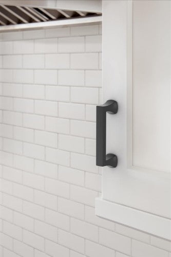 Hybridize Zinc Matte Black Cabinet Pull 10