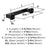 Hybridize Zinc Matte Black Cabinet Pull 6
