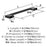 Cityscape Zinc Matte Black Cabinet Pull 9