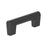 Composite Zinc Matte Black Cabinet Pull 1