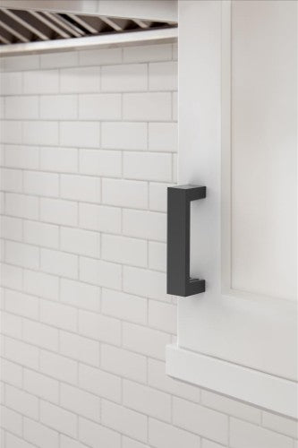 Augment Zinc Matte Black Cabinet Pull 10