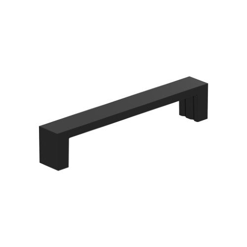 Augment Zinc Matte Black Cabinet Pull 3