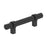 Central Zinc Matte Black Cabinet Pull 1