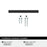 Bar Pulls Square Zinc Matte Black Cabinet Pull 9