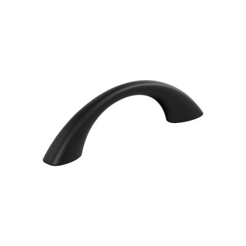 Vaile Zinc Matte Black Cabinet Pull 1