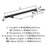Bar Pulls Hollow Stainless Steel Matte Black Cabinet Pull 13
