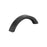 Parabolic Zinc Matte Black Cabinet Pull 2
