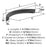Parabolic Zinc Matte Black Cabinet Pull 7