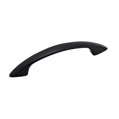 Arc Zinc Matte Black Cabinet Pull 2