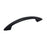 Arc Zinc Matte Black Cabinet Pull 2