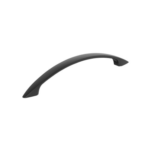 Arc Zinc Matte Black Cabinet Pull 4
