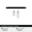 Wire Pulls Carbon Steel Matte Black Cabinet Pull 7