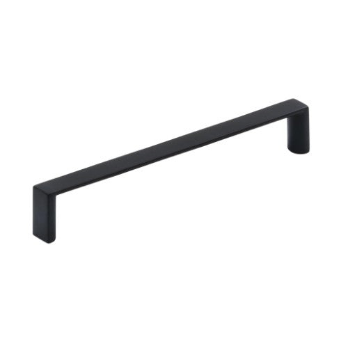 Metro Zinc Matte Black Cabinet Pull 3