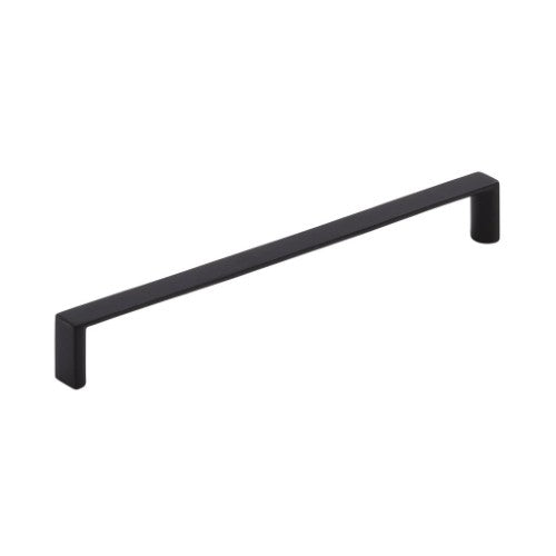 Metro Zinc Matte Black Cabinet Pull 4