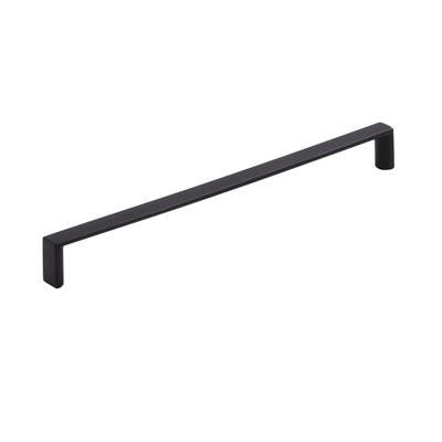 Metro Zinc Matte Black Cabinet Pull 5