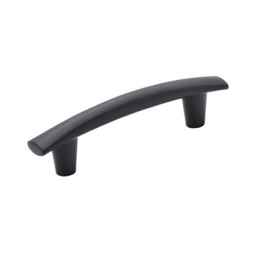 Willow Zinc Matte Black Cabinet Pull 2