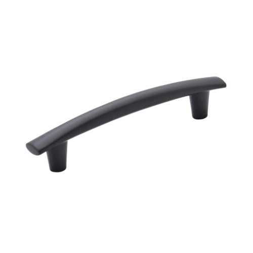 Willow Zinc Matte Black Cabinet Pull 3