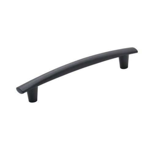 Willow Zinc Matte Black Cabinet Pull 4