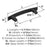 Willow Zinc Matte Black Cabinet Pull 5