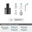 Blackrock Zinc Matte Black Hook 3