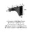 Davenport Zinc & Stainless Steel Matte Black Hook 2