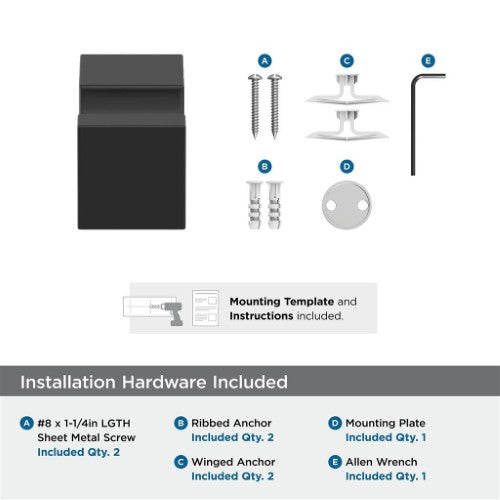 Monument Zinc Matte Black Hook 3