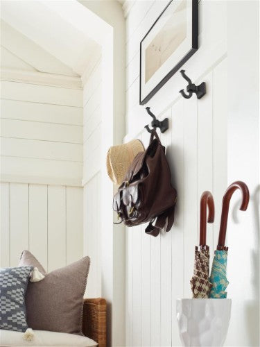 Mulholland Zinc Matte Black Hook 6