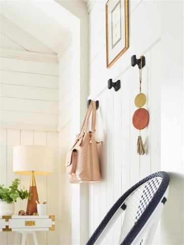 Revitalize Zinc Matte Black Hook 6