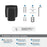 Revitalize Zinc Matte Black Hook 3